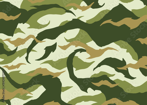 Green camouflage pattern. vector background illustration for web, banner, backdrop or surface design use