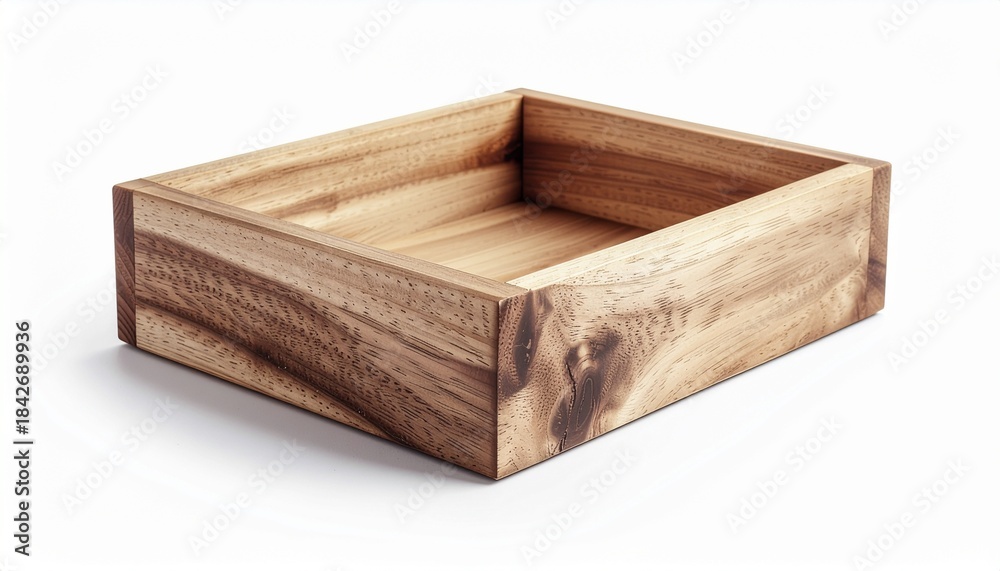 Fototapeta premium Rectangular Wooden Planter Box