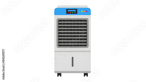 air conditioner isolated on white background