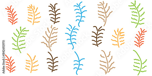 seamless pattern with wheat ears