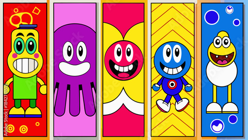 funny cartoon monsters