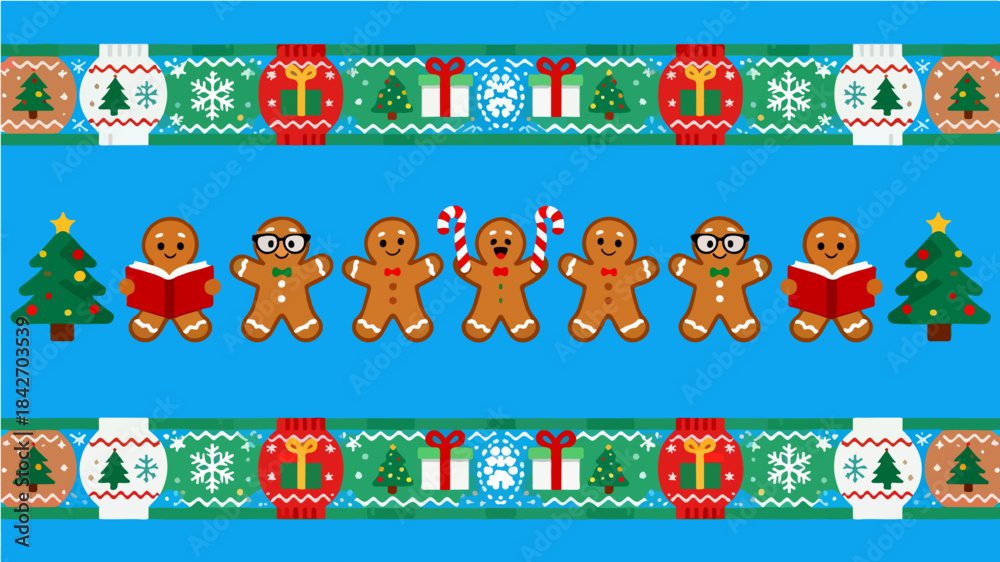 Fototapeta premium Christmas background image 