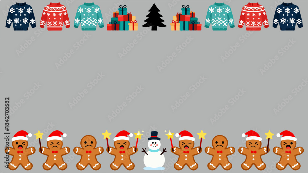 Fototapeta premium Christmas background image 