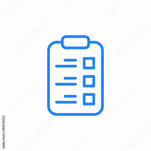 check list icon sign vector