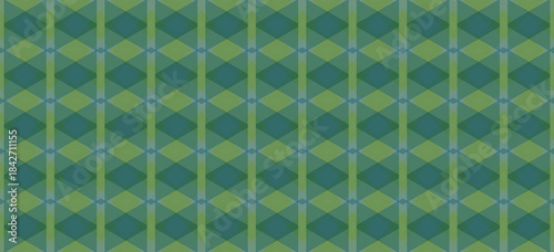 Geometric Green Diamond Pattern for Modern Designs