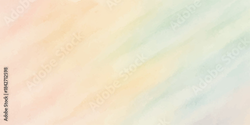 Abstract watercolor design with soft pastel light, colorful lines, and a smooth gradient motion pattern for a bright green and yellow backdrop