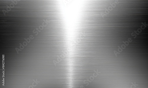 Shiny brushed surface of stainless steel creates a sleek look.