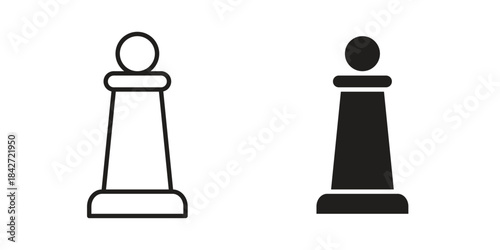 Chess pawn icon