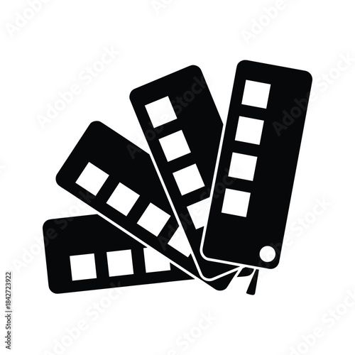 Film strip icon representing cinema and photography