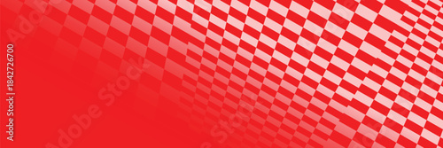Red and white lattice. vector illustration.
