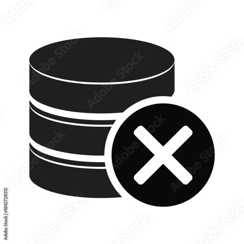Database error or invalid data storage