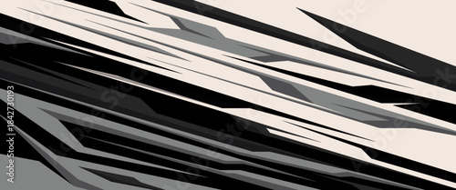 Abstract sporty background with exclusive colors. Abstract racing graphic design, vector design for vehicle wrap, t-shirt, jersey, gamer, esport, racing car, rally, and adventure ready to print.