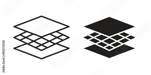 Land layers icon