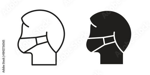 Person in mask icon