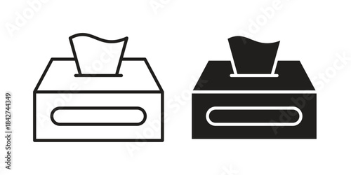 Tissue box icon