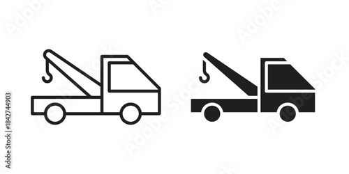 Tow truck icon