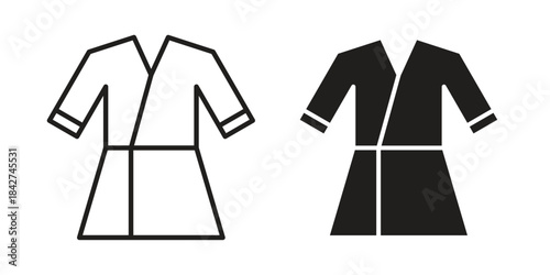 Uniform martial art icon