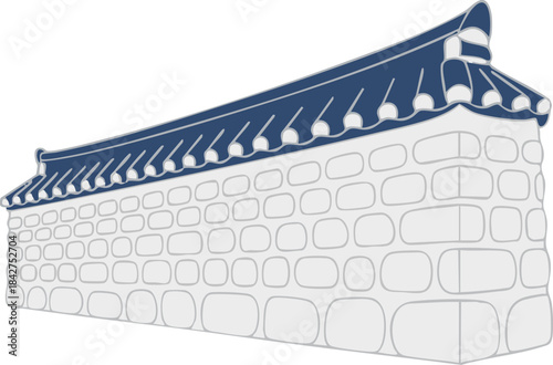 traditional Hanok roof