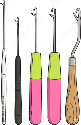 2PCS Seam Rippers, Sharp Sewing Seam Thread Remover Stitch Unpicker with