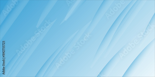 Blue Abstract Background with Diagonal Lines and Soft Gradient Design. Modern creative trendy design in vector illustration