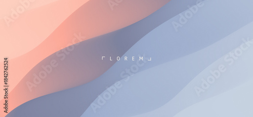 Abstract background. Dynamic effect. Creative vibrant gradients. Vector illustration for for brochure, poster, cover, card, presentation, flyer or banner.