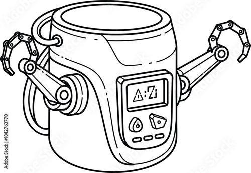 Empty vector file illustration