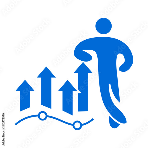 Business Growth Bar Chart Icon Vector

Success Performance Metrics Illustration