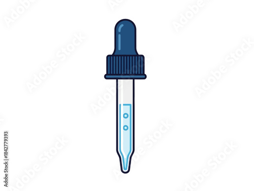 Eye Dropper with Liquid A Precise Medical Tool