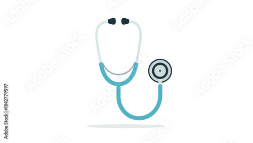 Medical Stethoscope Illustration Healthcare Diagnostic Tool