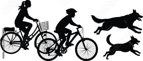 Collection of Six Black Trophy Cup Silhouettes Vector Illustration, Set of Awards for Success, Championship, Victory, Achievement, and Minimalist Sport Icons Design Elements.