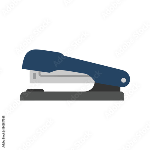 Modern Blue Stapler Design for Office Use - Essential Stationery Equipment for Organizing Documents and Enhancing Productivity