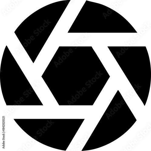 black and white star