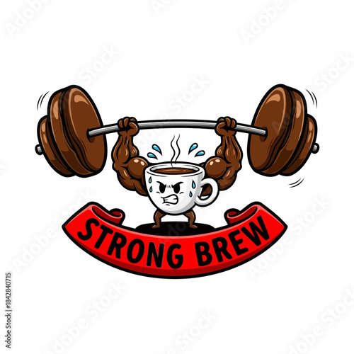Vector illustration of a dumbbell for fitness and weight training