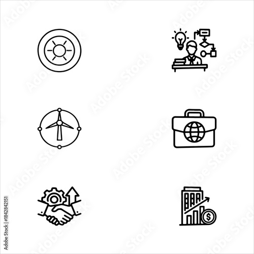 A Professional Value Benefit Icon Symbol, Showcasing Perks and Advantage in a Flat Design Minimalist Vector for Business Finance Success HR Management Growth Corporate.