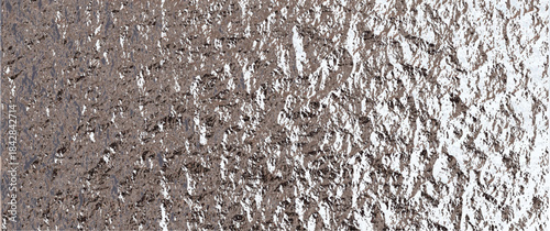 Matte metal rippled wide gradient background. Tinfoil texture. Abstract metal texture. Vector illustration