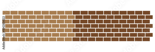 Brick Wall Icon Set – Vector Silhouettes, Seamless Patterns, and Construction Graphic Elements
 for Architecture and Masonry Design