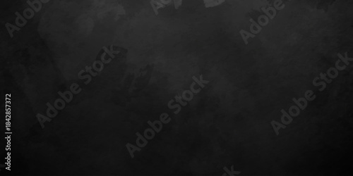 	
Dark abstract black grunge wall charcoal colors texture backdrop background. Black Board Texture or Background. abstract grey color design are light with white gradient background.
