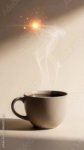 cup of hot coffee
