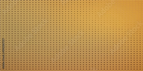 Seamless vintage gold metal texture background with a grunge floral pattern design on a textured vector surface for a metallic wallpaper backdrop