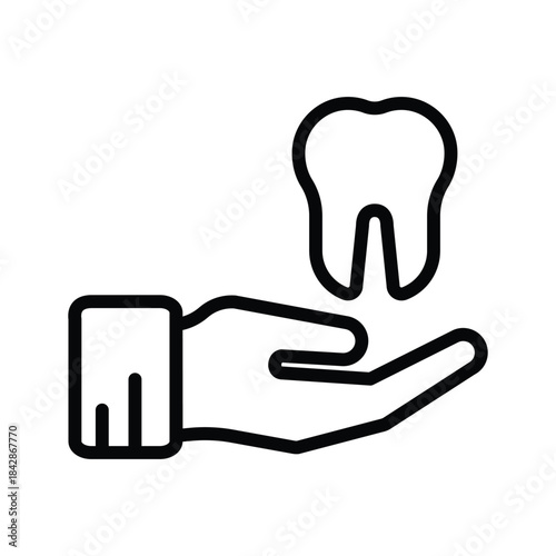 Dental care icon
