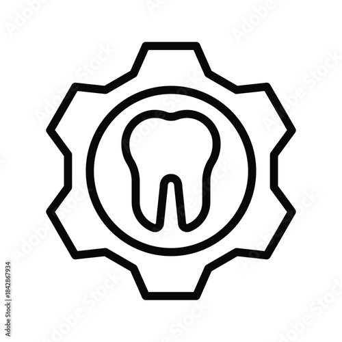 Tooth repair icon