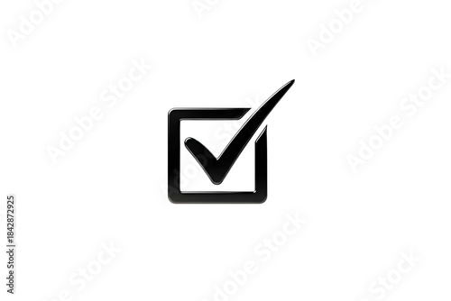 Free Download Green check mark inside a square box, isolated on transparent background - GFXLoad