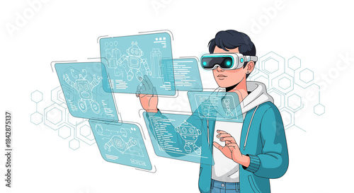 Immersive robotic design development using virtual reality technology for innovative engineering