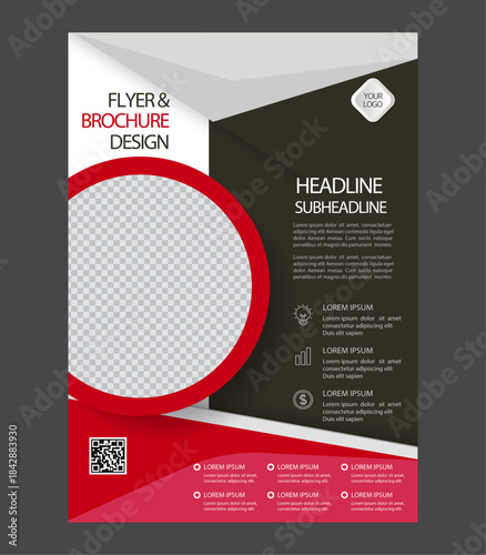 Modern Creative Flyer Template Design