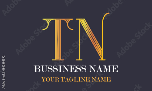 TN T tn initial logo | initial based abstract modern minimal creative logo, vector template image. luxury logotype logo, real estate homie logo. typography logo. initials logo