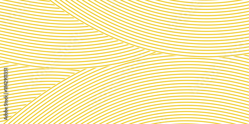 Yellow instant noodle, pasta and spaghetti. illustration.