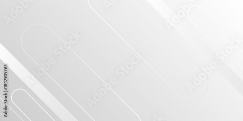 Abstract white background. Minimal geometric white light background abstract design. Suit for booklet, brochure, banner, poster, website, flyer, cover, corporate, backdrop. Vector illustration