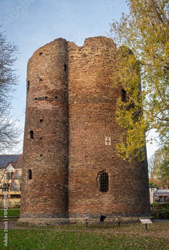 Norwich, Norfolk, UK: Cow Tower, a 14th-century artillery tower built to defend Norwich from invasion.
