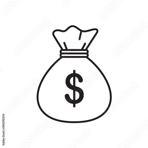 Money Bag with Dollar Sign