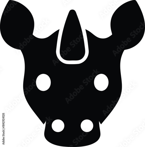 Hyena Silhouette Vector Transparent Background